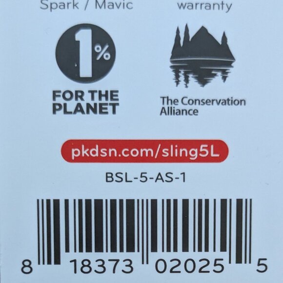 Peak Design 5L everyday sling, ash grey,  NWT - Picture 6 of 6